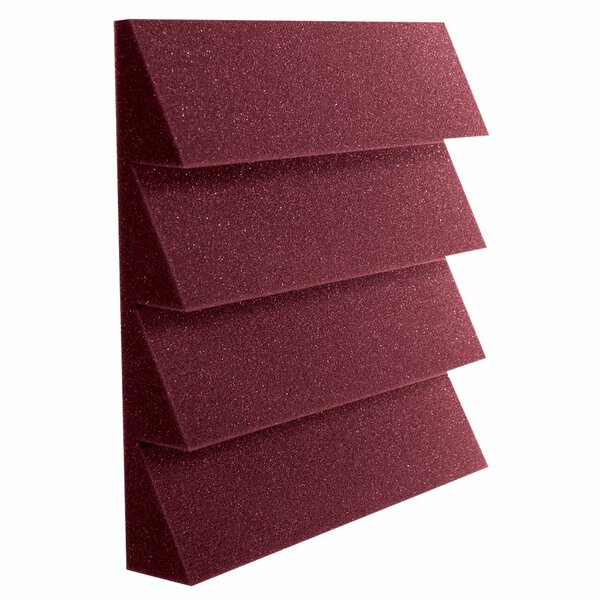 Auralex Acoustics 2 in. DST-114 Burgundy, 24PK 2" DST-114 Burgundy